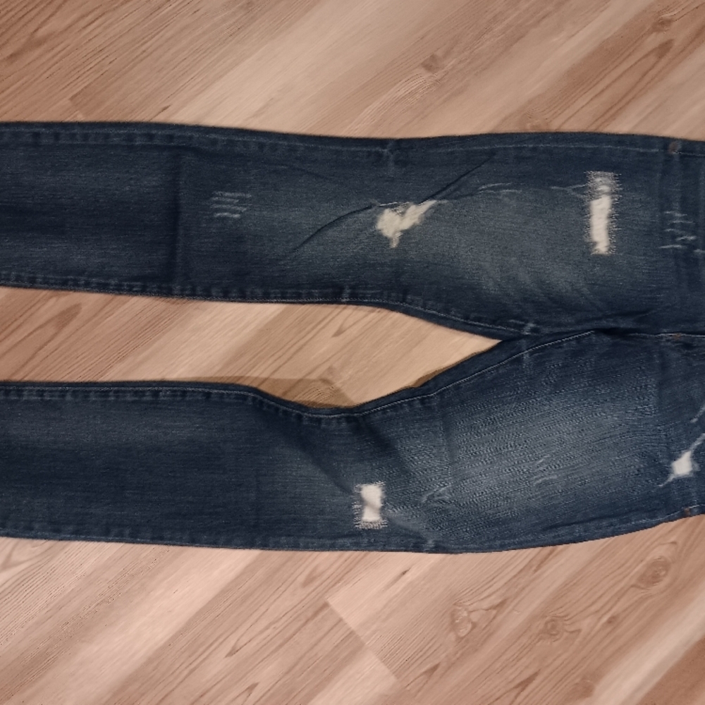 Mia Women's Distressed Blue Jeans 10
